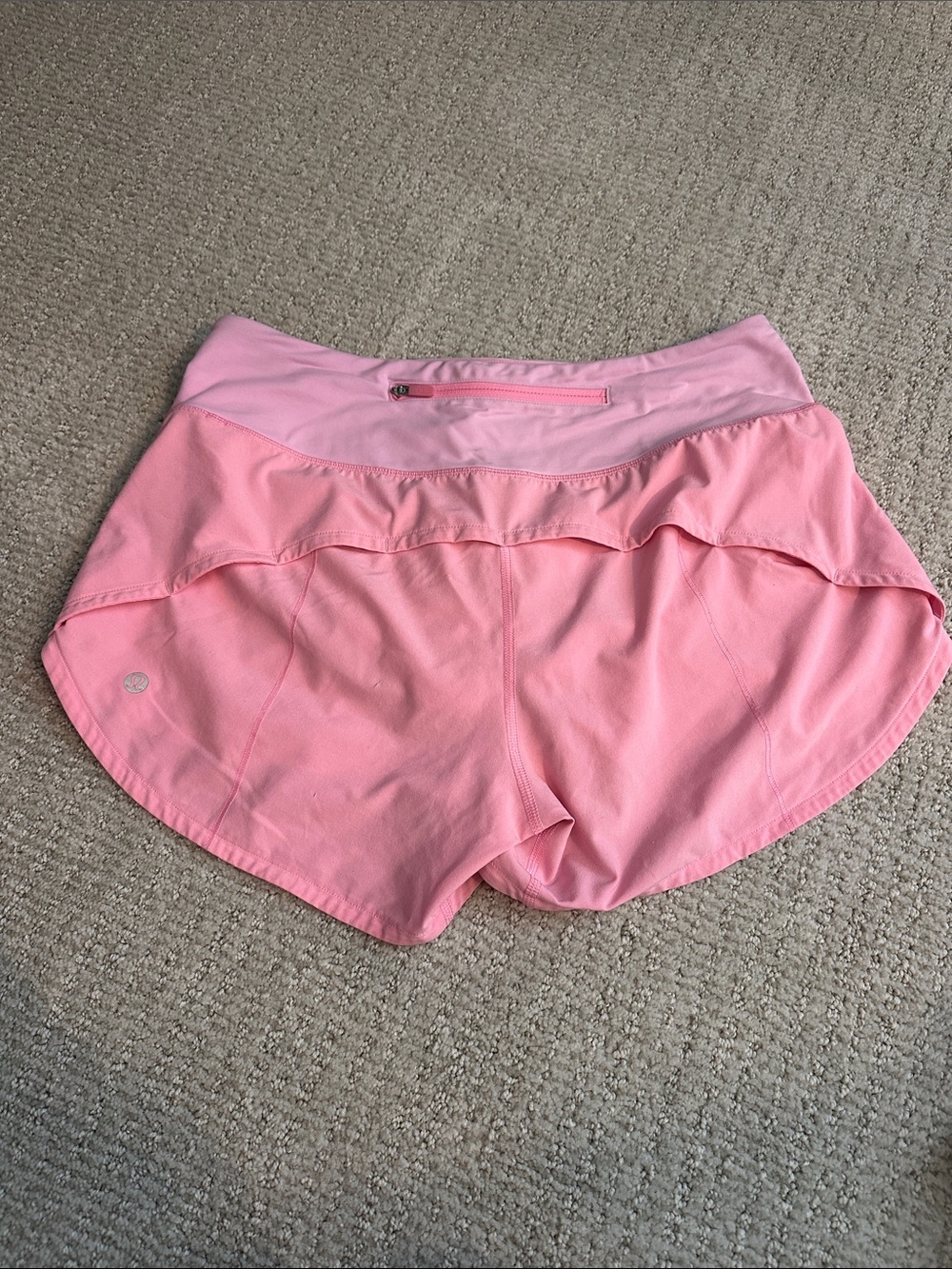 lululemon athletica Pink Speed Up Athletic Shorts with liner